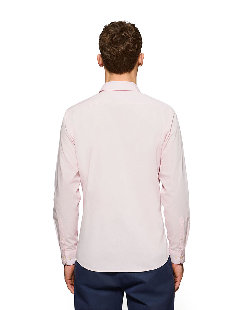 Rigby Go Poplin Vn Shirt Pink