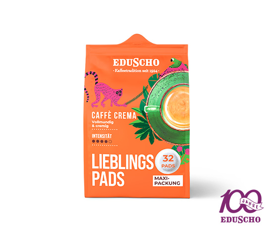 Eduscho Lieblingspads Caffè Crema - 12x 32 Pads