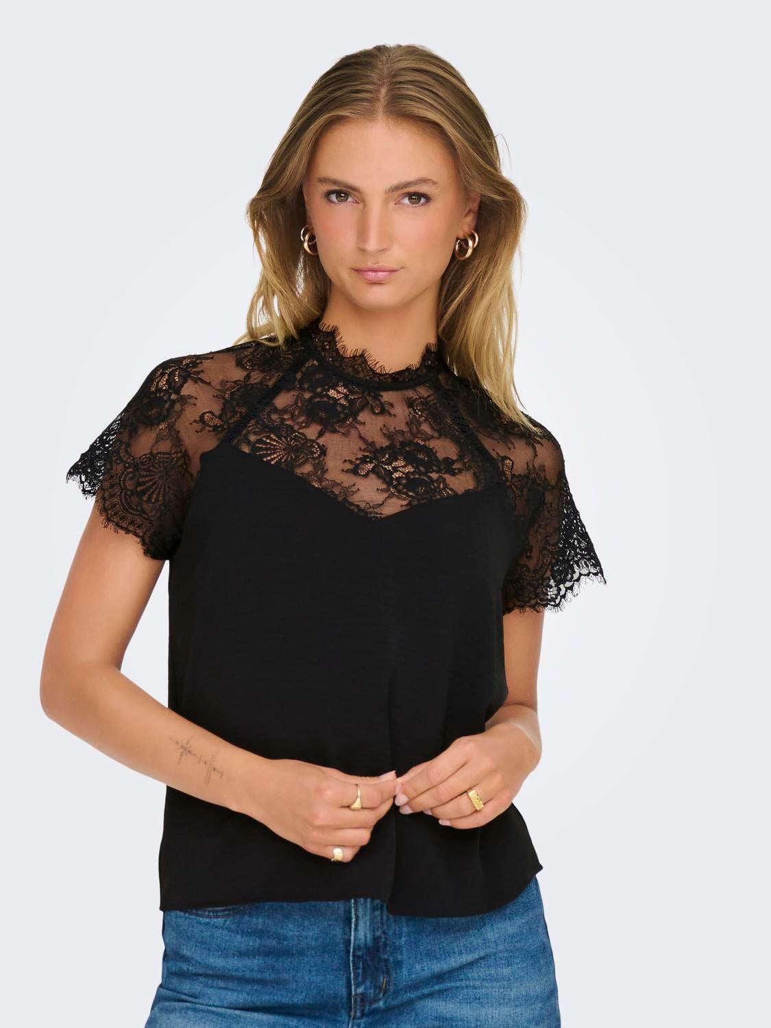 JDYLION Top Black