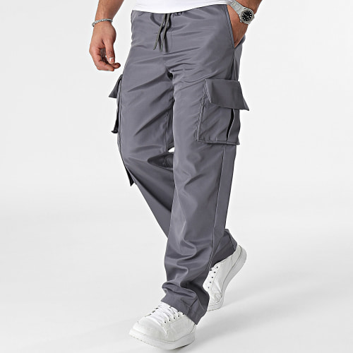 Pantalon Cargo Gris