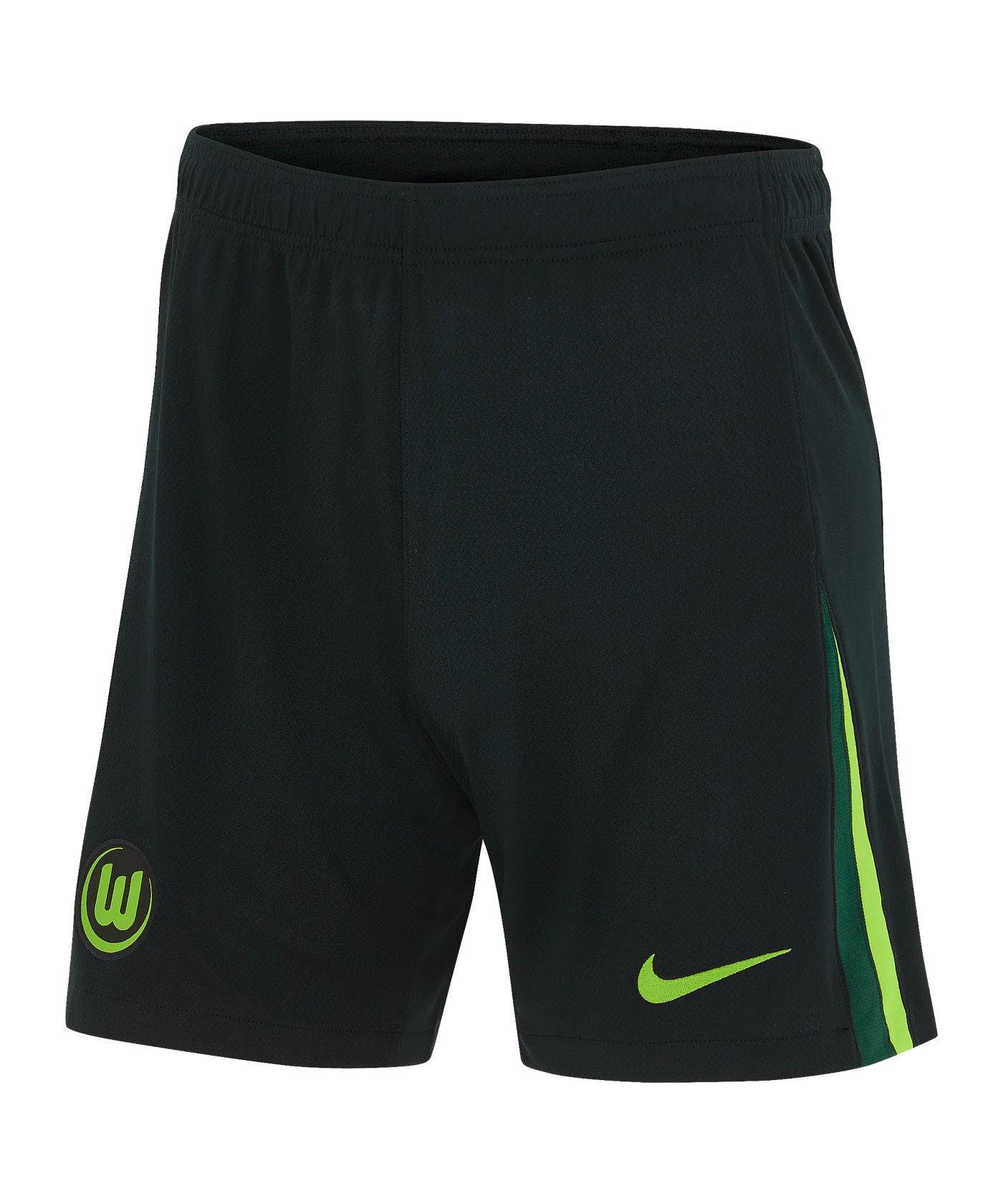 Nike VfL Wolfsburg Short Home Away 2024/2025 Schwarz Grün F010