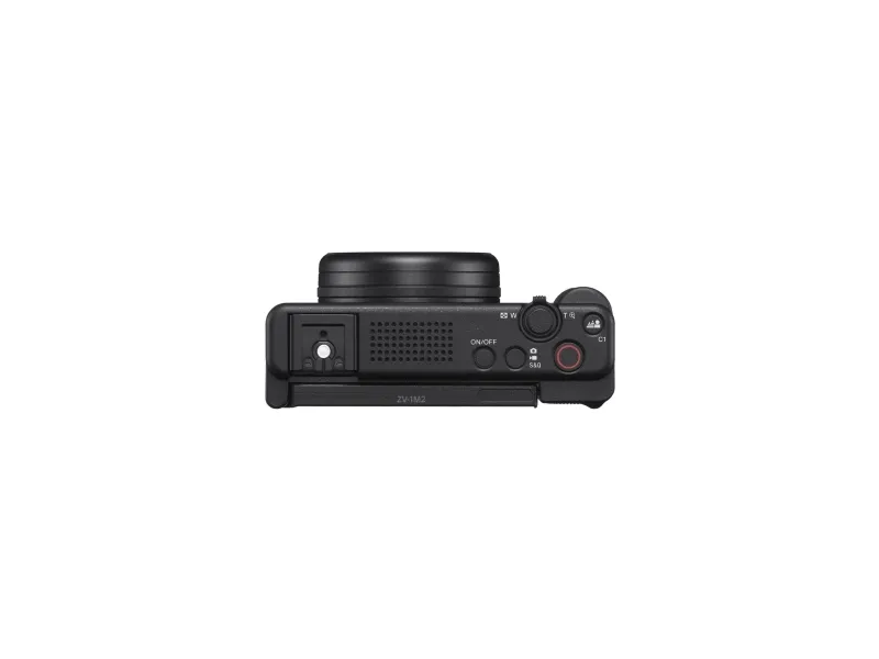 Sony ZV-1M2 - Digitalkamera - kompakt - 20.1 MP - 4K / 29.97 fps - 2.55x optisk zoom - ZEISS - Wi-Fi, Bluetooth - sort