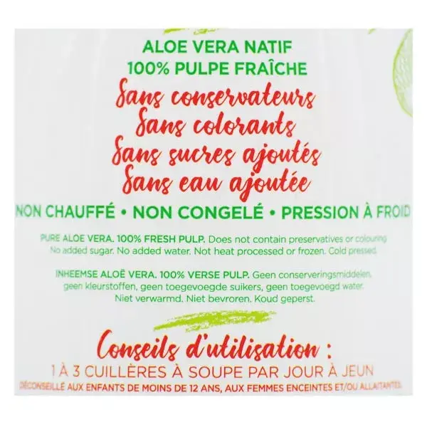 MKL Green Nature Gel Aloe Vera à Boire Bio 1L