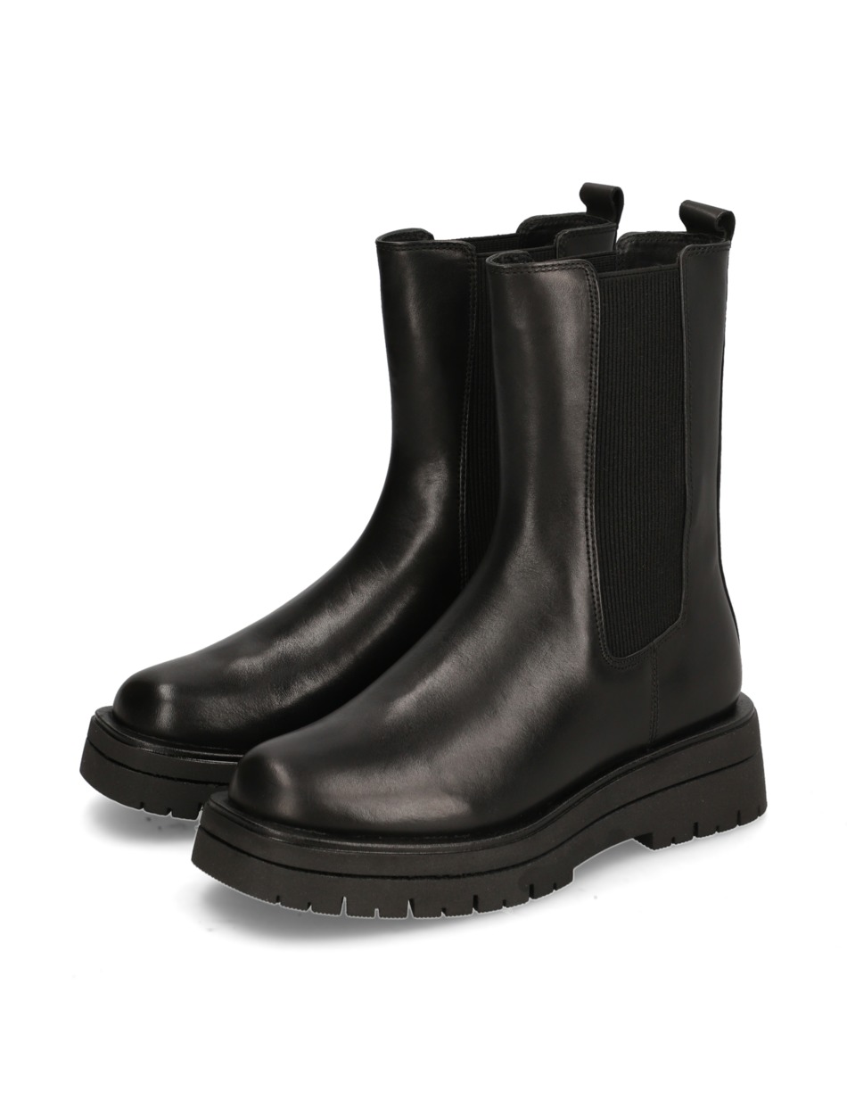 Glattleder Chelsea Boot