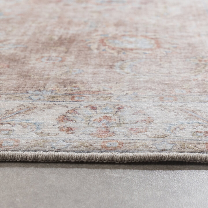 Wasbare loper - Domingo Oriental Beige
