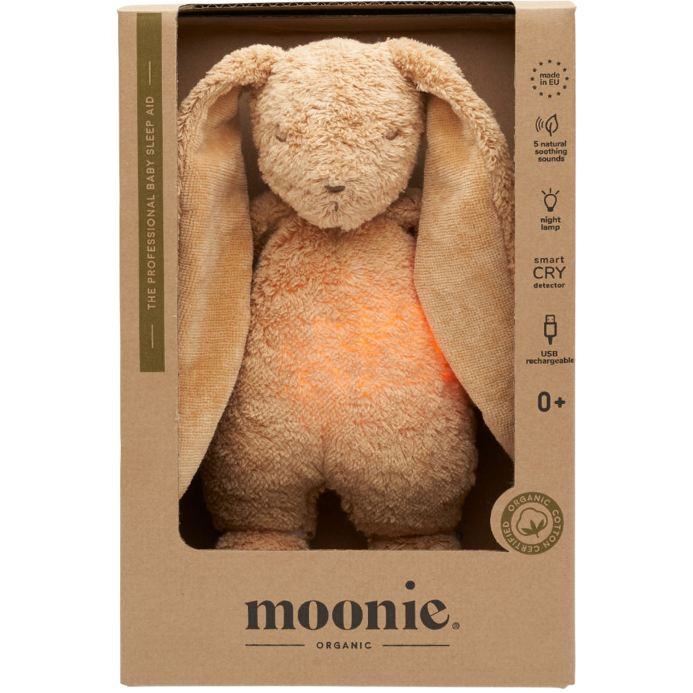 Køb Moonie Cappucino 2.0 Organic Humming Kanin Med En Lampe