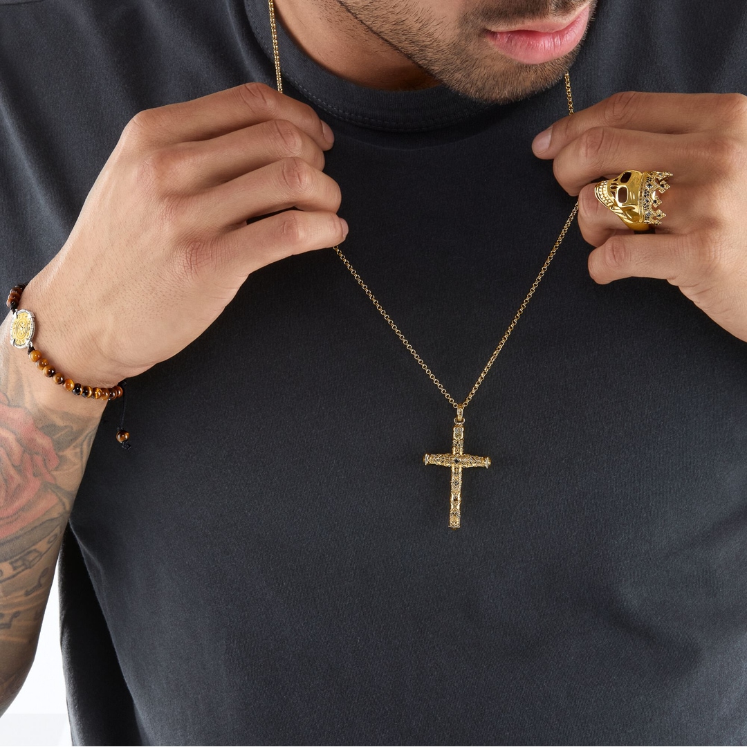 Thomas Sabo Anhänger Kreuz gold