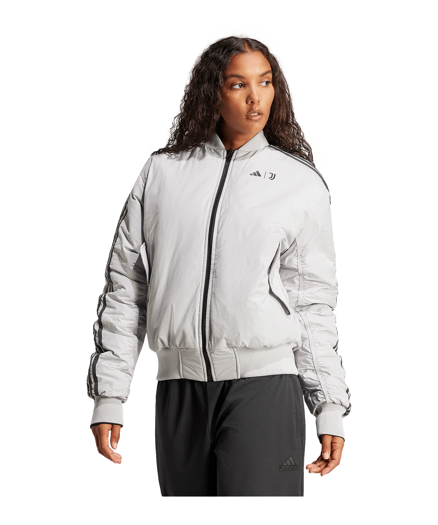 adidas Juventus Turin NASA Trainingsjacke Schwarz
