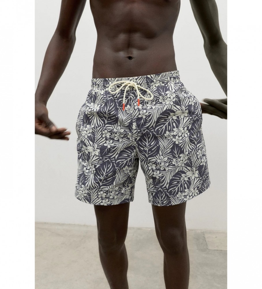 Maiô estampado ECOALF Fiyialf cinza