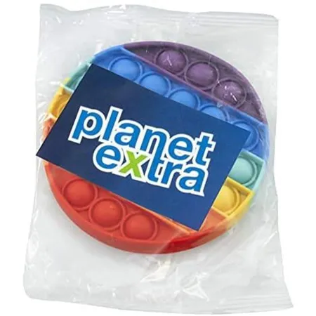 HCM Kinzel planetextra Bubble Fidget - Rund Rainbow