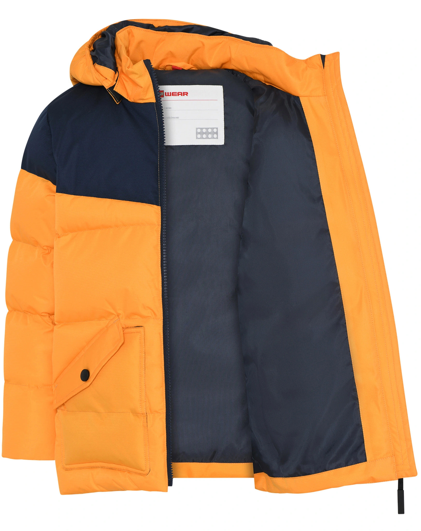 Steppjacke LWJEBEL 733 in orange