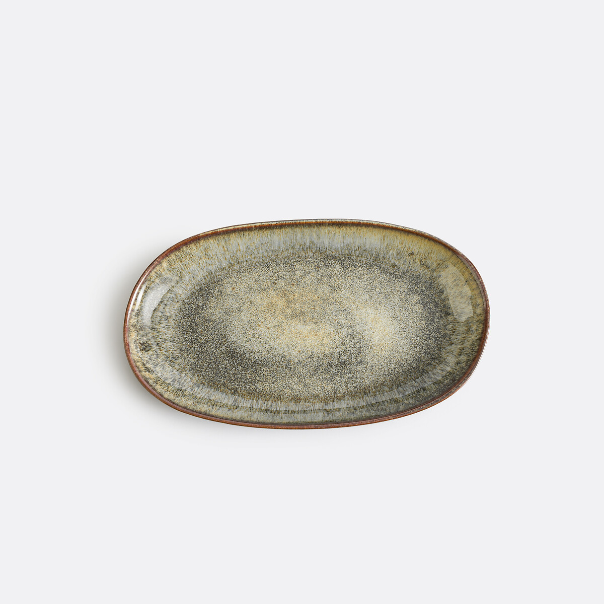 LA REDOUTE INTERIEURS<br>Tigela de barro vidrado 29,5x18 cm, Azoia