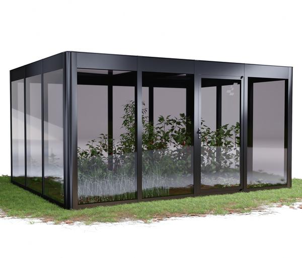 SunElements Gewächshaus SunGarden Modern, AC