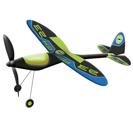 Günther Hochleistungsflugzeug Apex, Flugzeug mit Power-Gummimotor