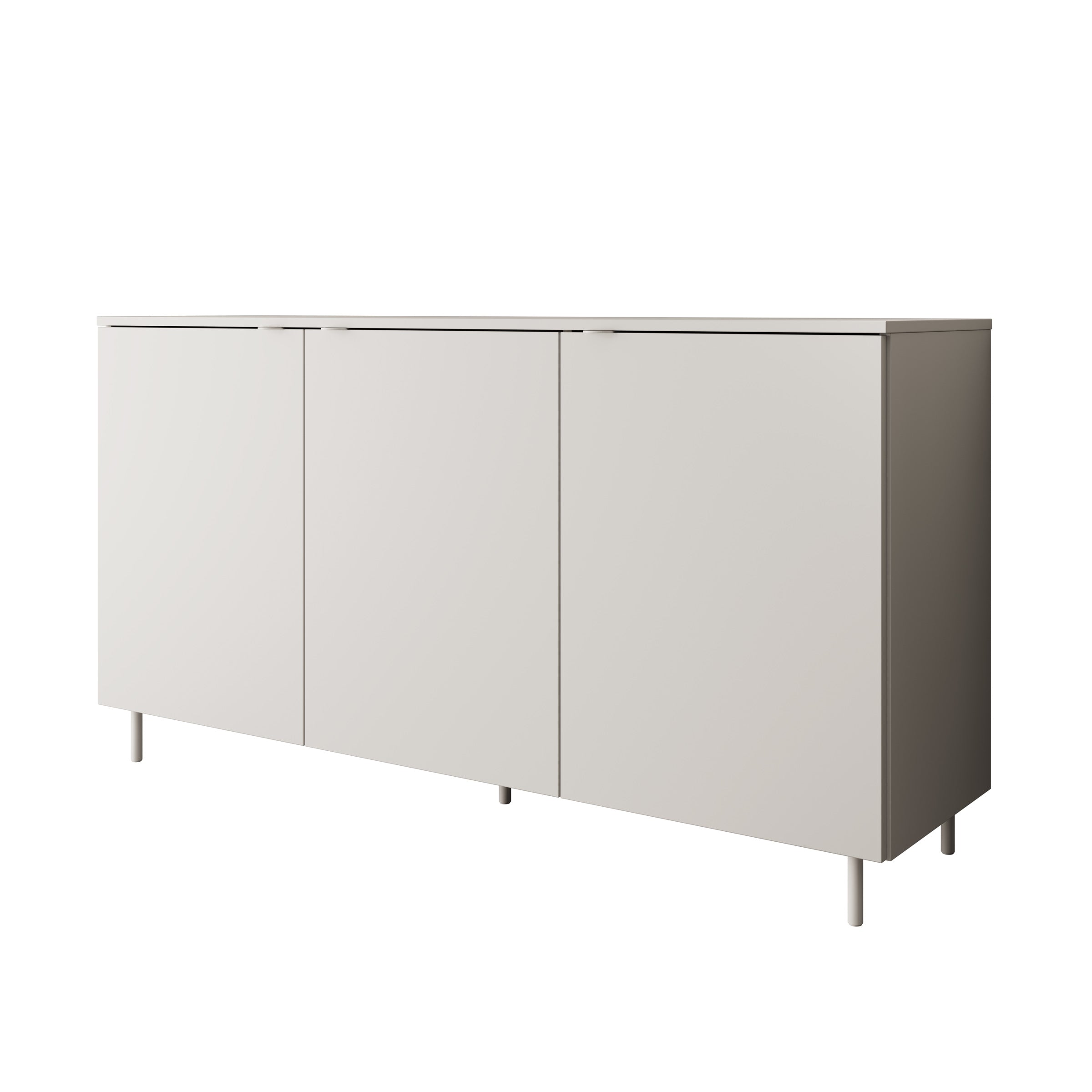 Meubella - Dressoir Malvare - Wit - 150 cm