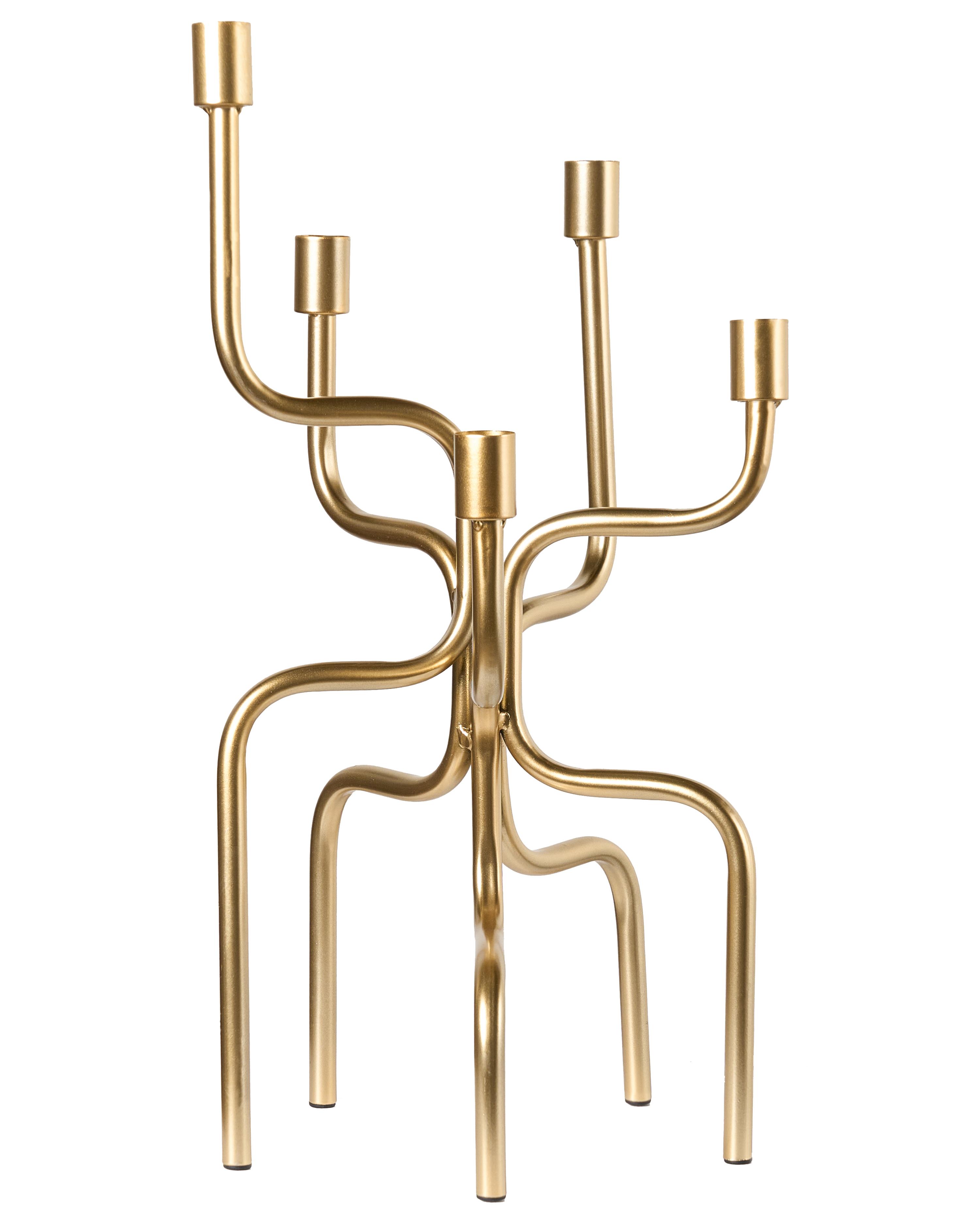 Kaarshouder PORRTELA Metaal 50 cm Goud