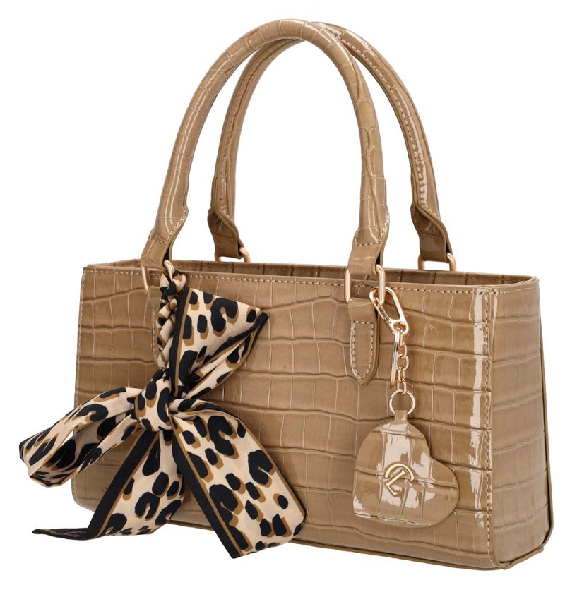 Charm Schoudertas Taupe Dames