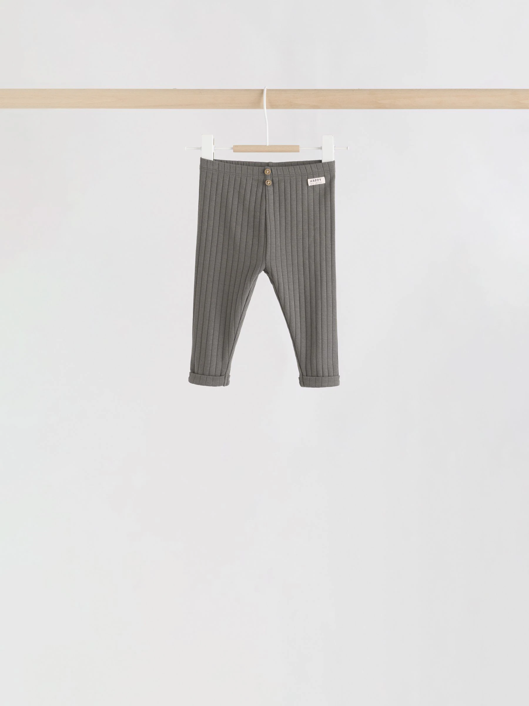 Groen/bruine slogan - Tops en Leggings 6 -delige babyset (0mnd-3jr)