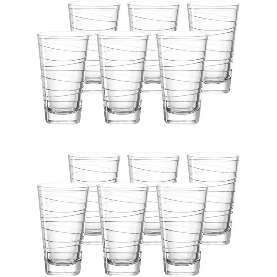 Leonardo Trinkgläser Vario 280 ml 12er Set transparent