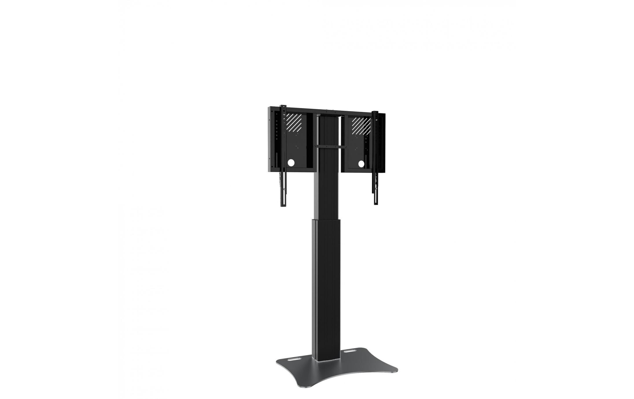 Elektrischer Standfuss Expert Adjust 4286PB - 70 cm Schwarz<br>Elektrisch höhenverstellbarer Display-Ständer Adjust-4286PB - 70 cm