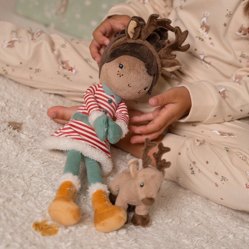 Knuffelpop kerst Evi #1