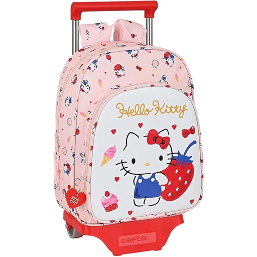 Mochila com Rodinhas Hello Kitty 71701