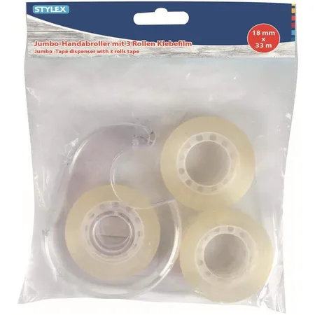Stylex Klebefilm Handabroller 18mm x 13m