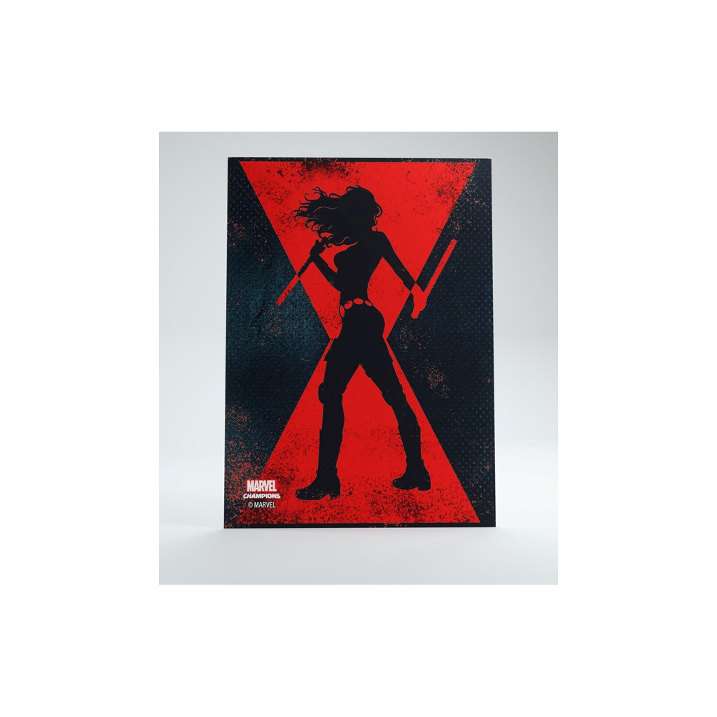 Gamegenic - Marvel Champions Art Sleeves - Black Widow