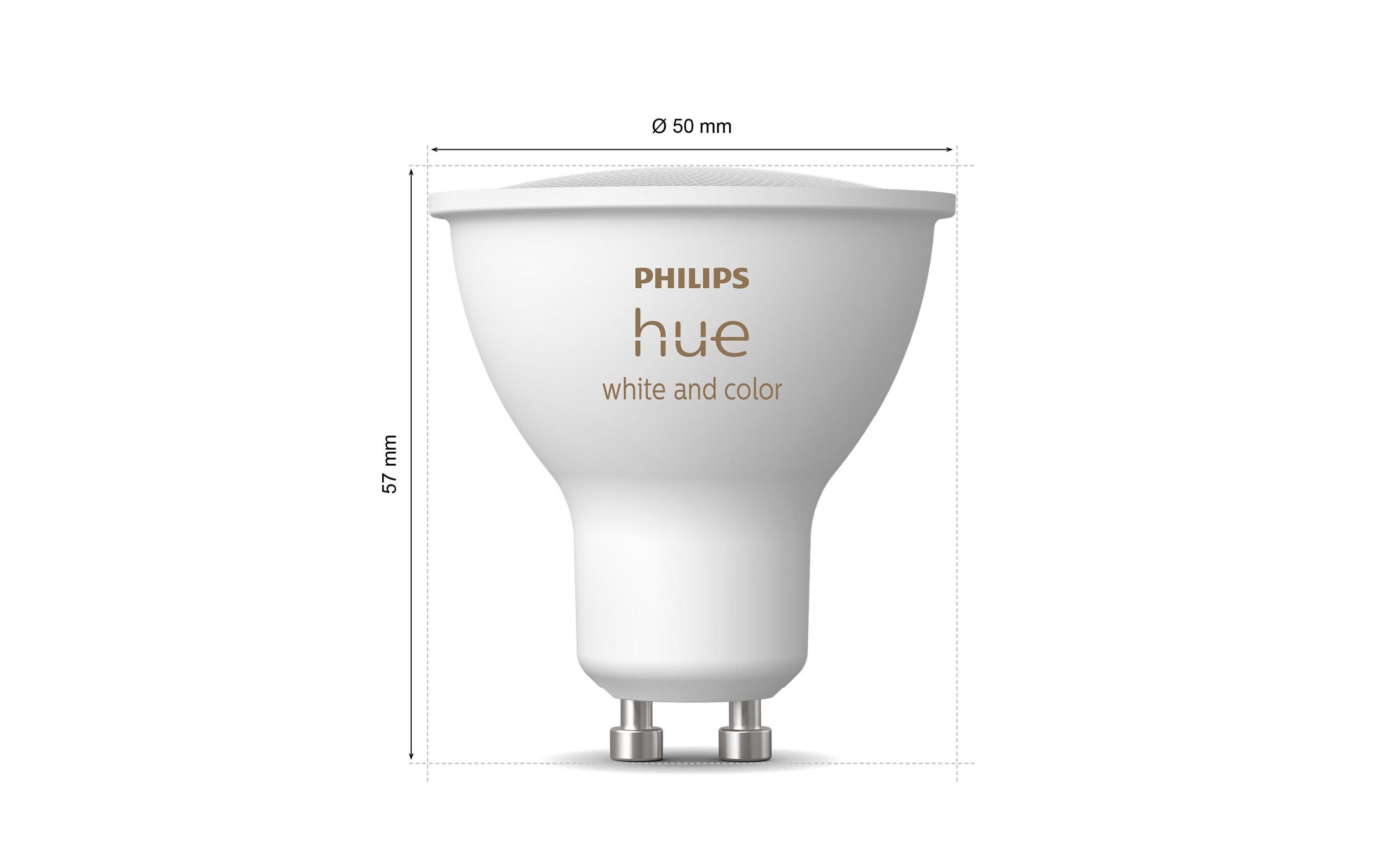White & Color Ambiance GU10 Doppelpack 2 x 400 lmLebendige Beleuchtung für jeden Anlass