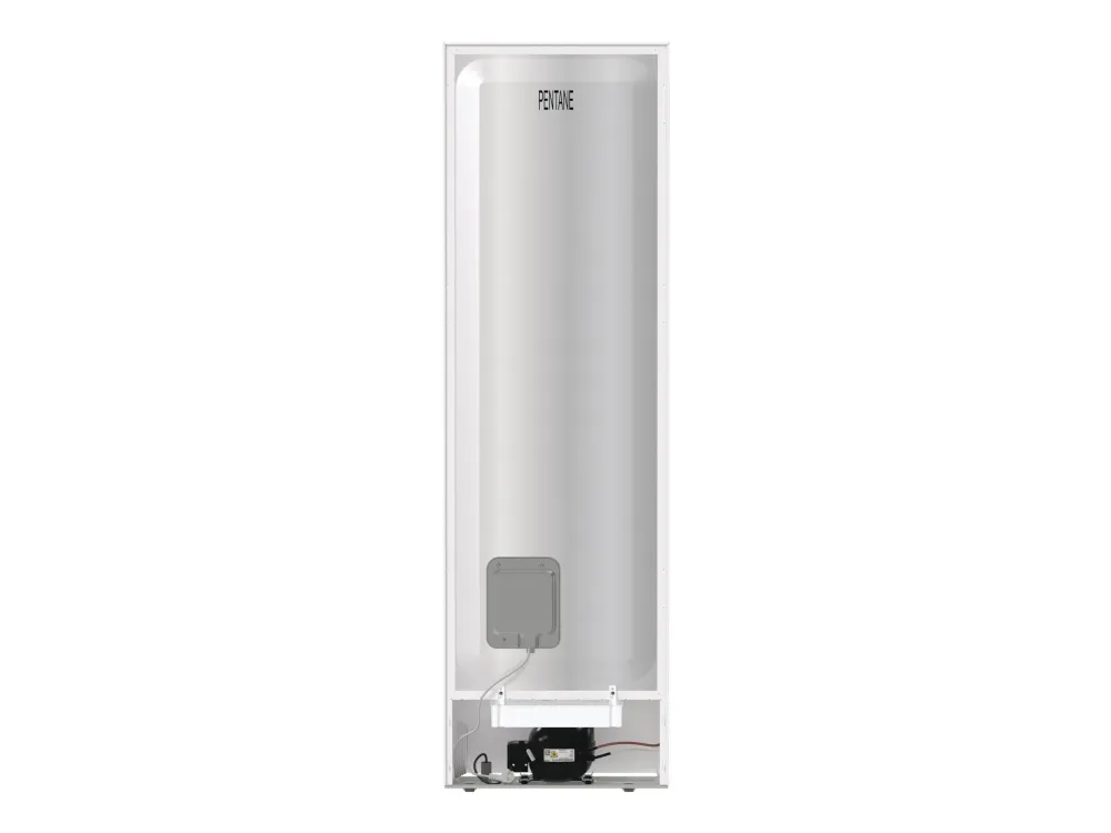 Gorenje NRK 6202EW4 NoFrost, forsænket håndtag, display bag døren, hvid (EEK: A  )