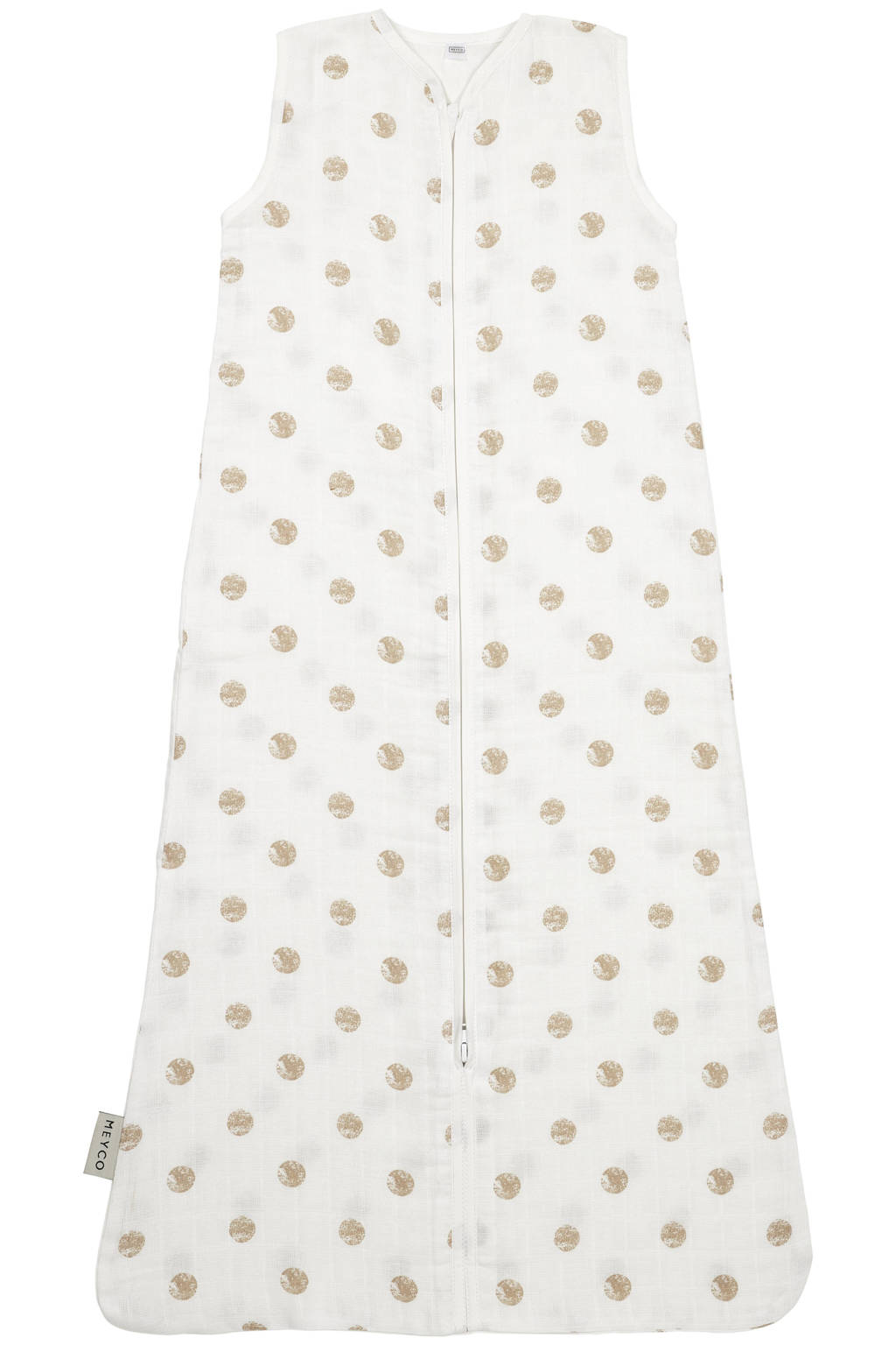 hydrofiele baby zomerslaapzak Dots sand