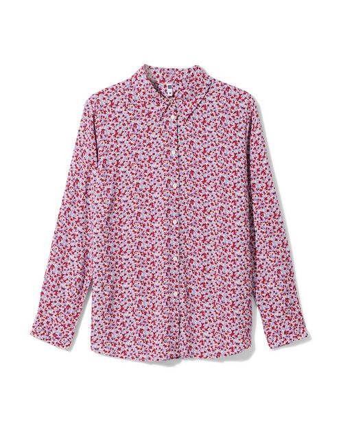 Chemisier pour femmes Bobbie fleurs bleu
