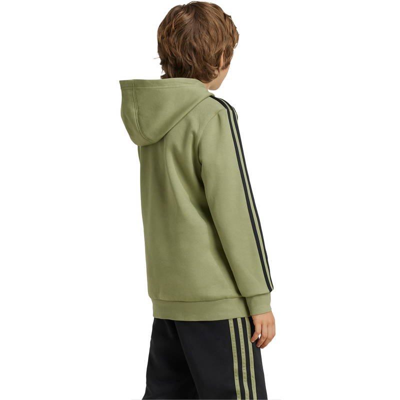 adidas Tiberio 3-Stripes Colorblock Fleece Hættetrøje Børn