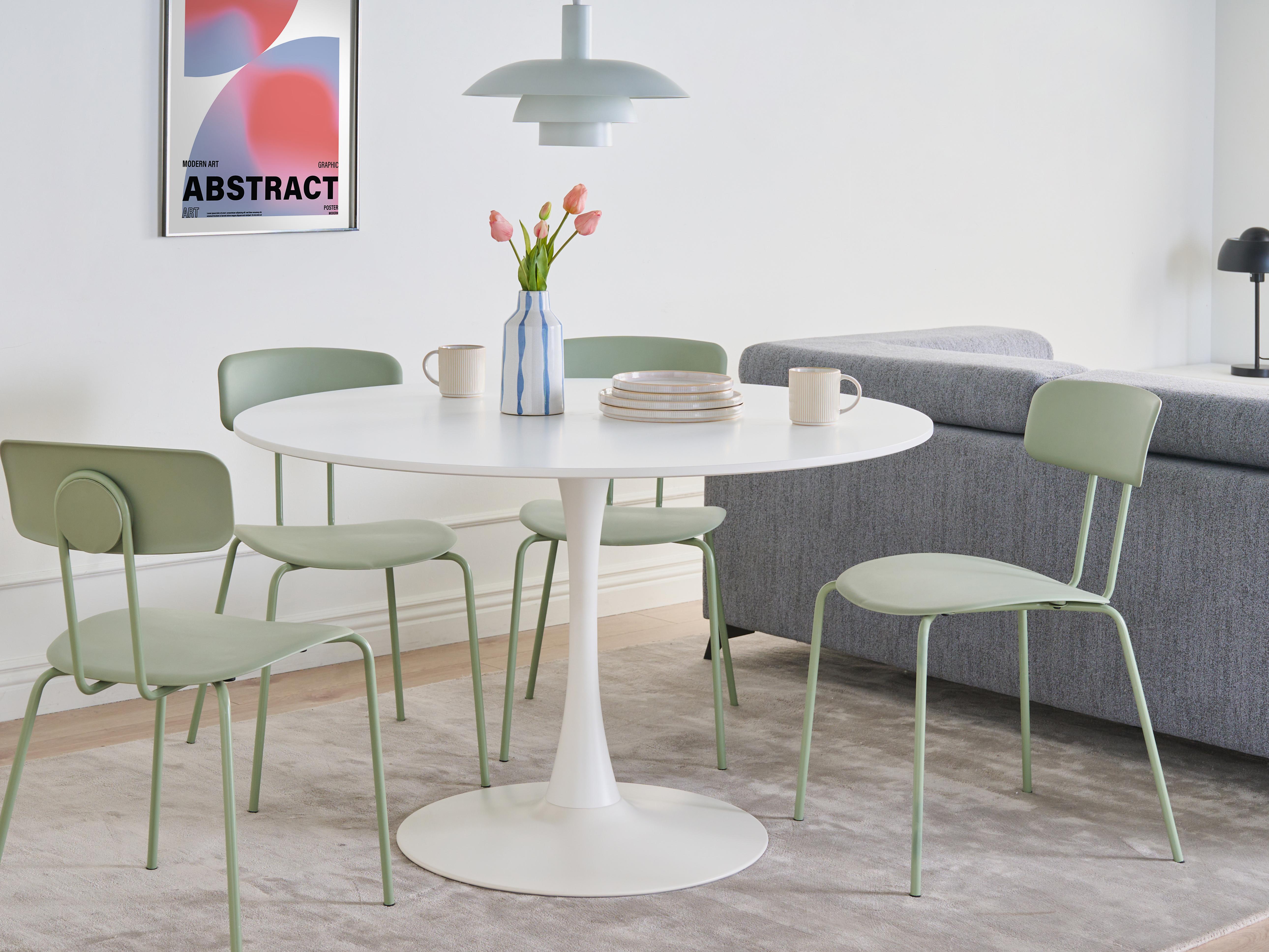 Eettafel BOCA Wit 120 cm 120 cm