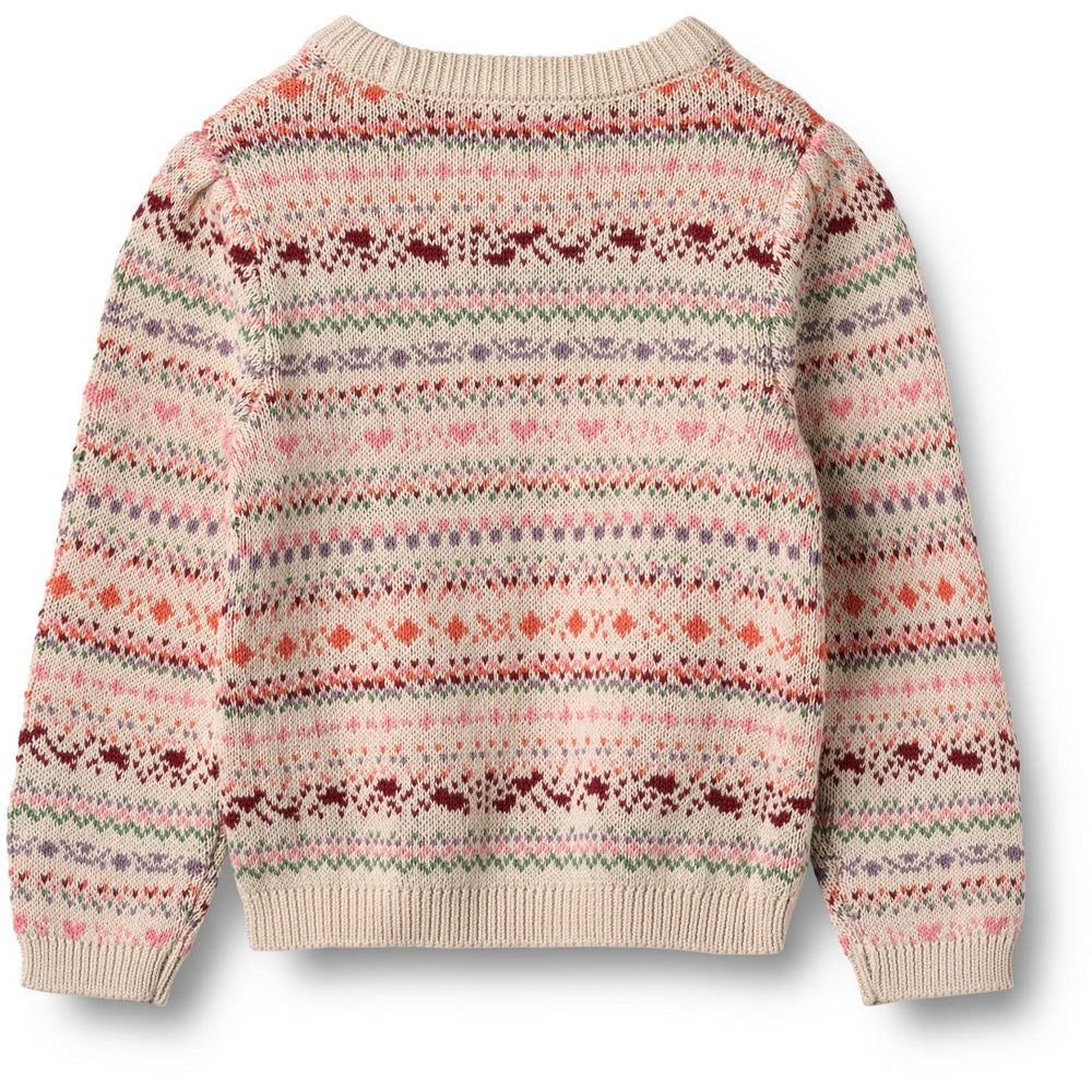 Køb Wheat Multi Jaquard Pullover Olga