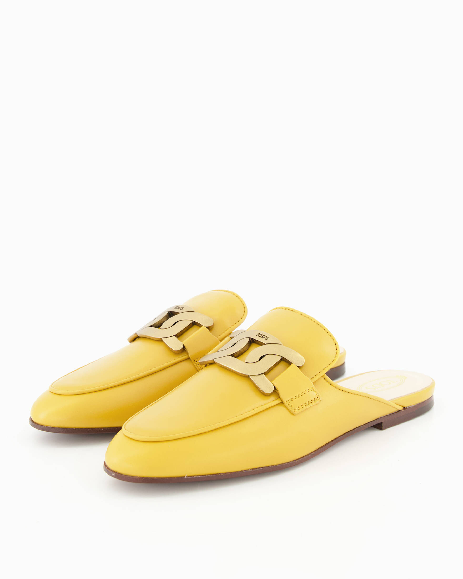 TOD´S| Damen Slipper CUOIO LEG 79 SABOT CATENA ANELLO
