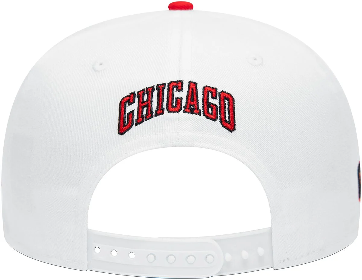 White Crown Patches 9FIFTY Chicago Bulls | New Era - NBA Casquette