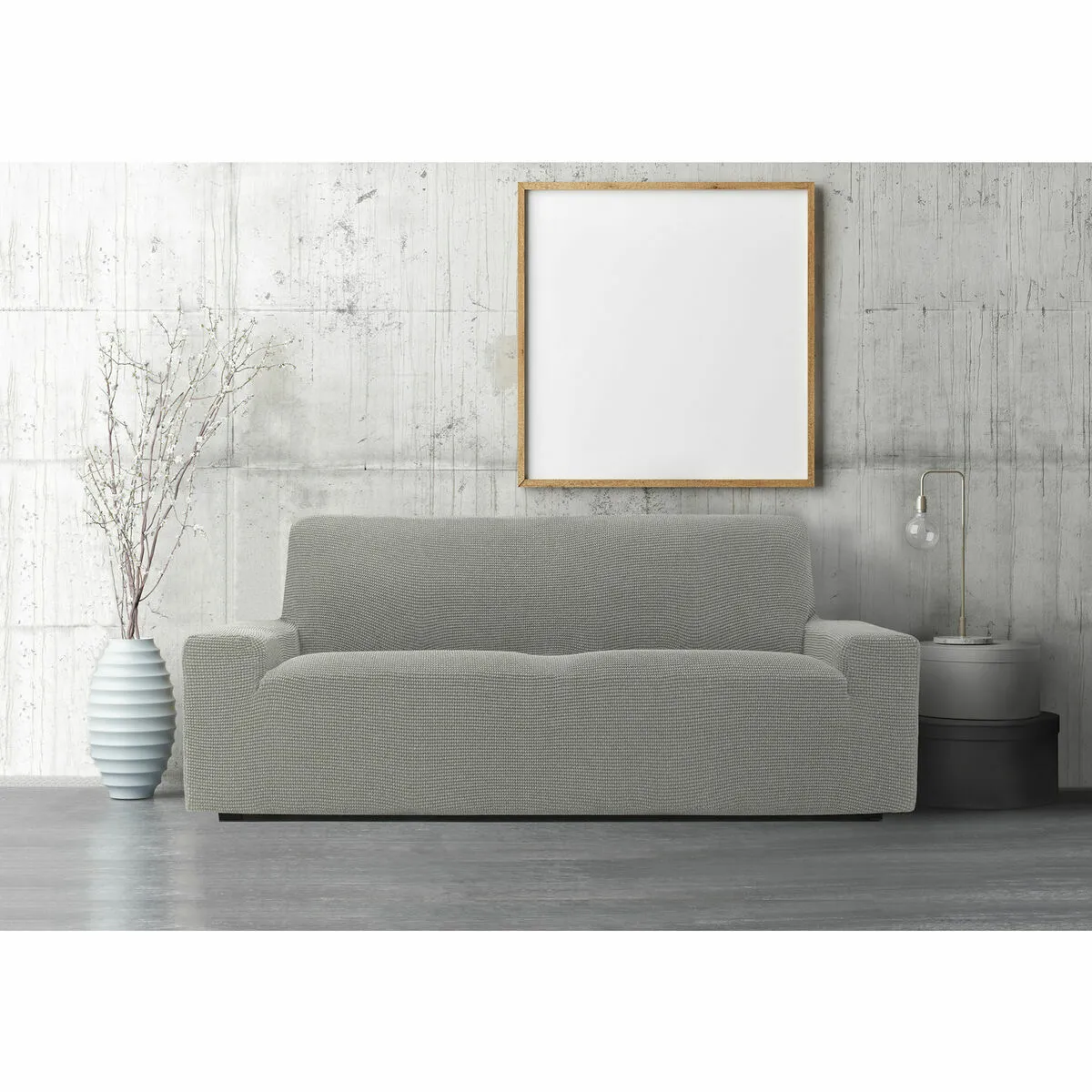 Sofaskins Housse de canapé NIAGARA - Gris clair · Reconditionné