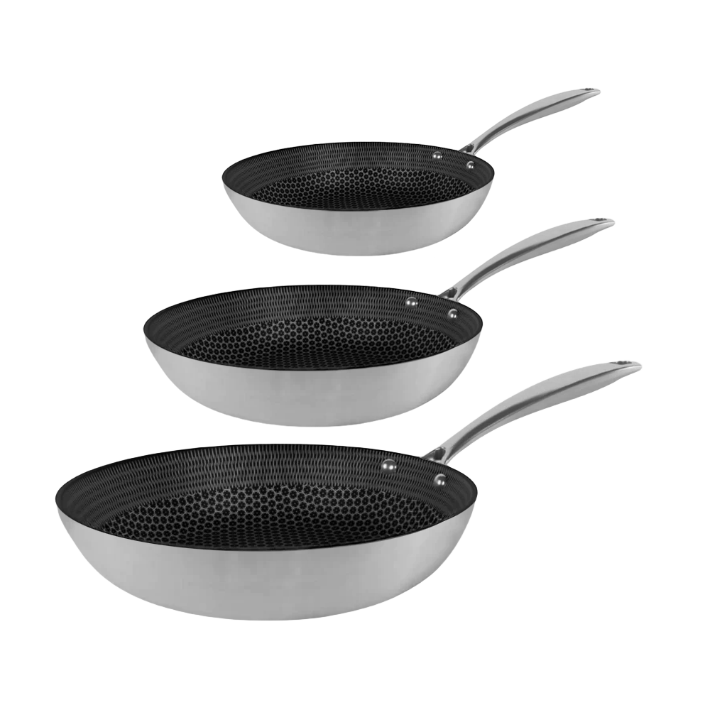 Honey Koekenpannen set 3-delig