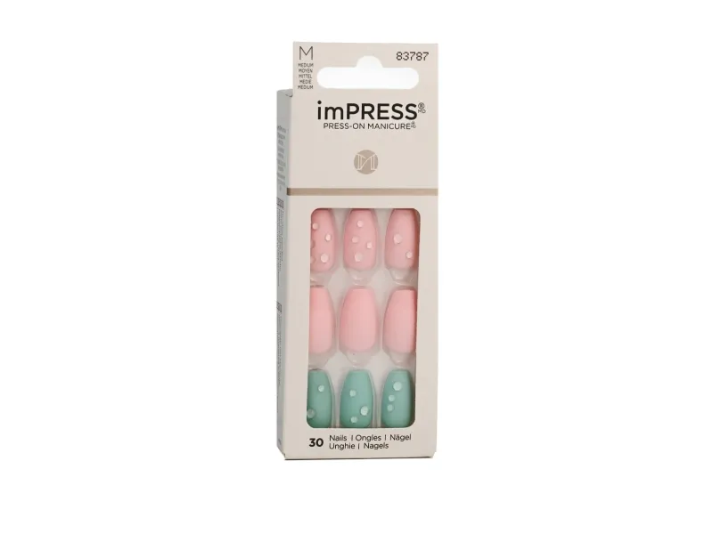 Self-adhesive nails imPRESS Nails Dew Drop 30 pcs