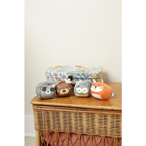 Set de 4 Balles Doudous Foret Multicolore - LITTLE BIG FRIENDS