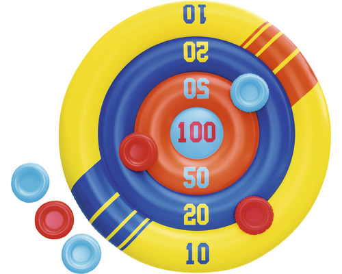 Bestway waterspeelgoed dartbord Ø 140 cm blauw geel