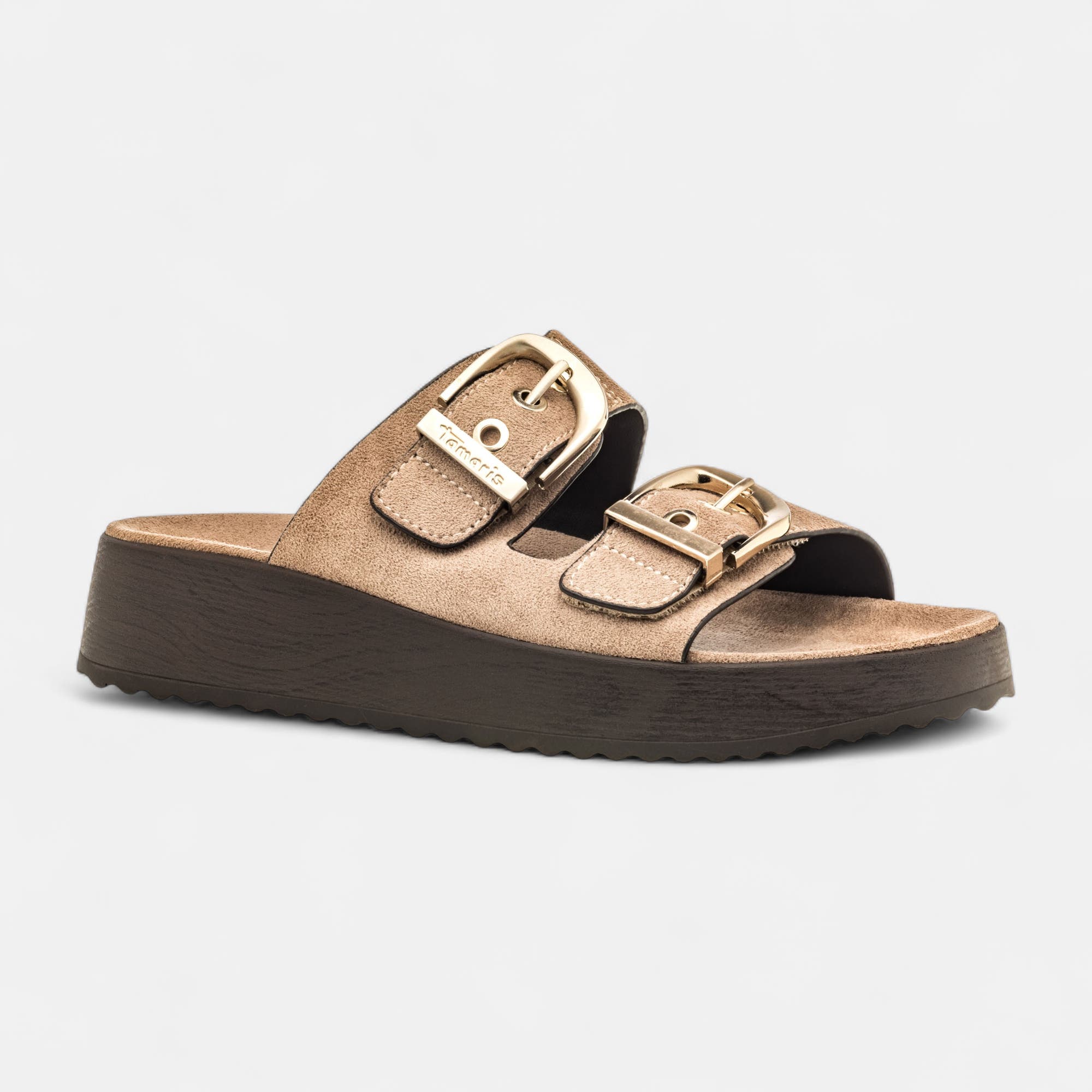 Mules Femme taupe
