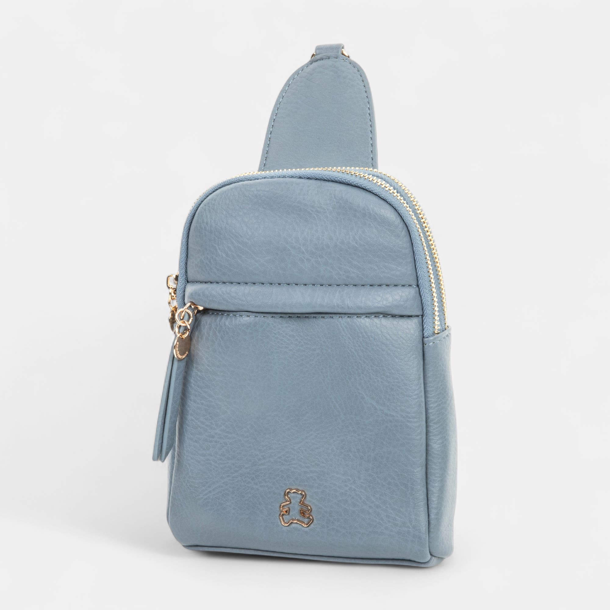 Pochette pour téléphone bleu