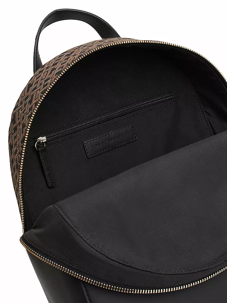 TOMMY HILFIGER Rucksack TH JACQUARD schwarz