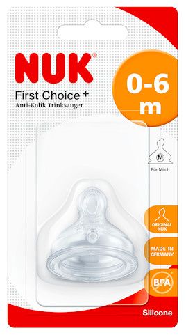 TETINE  SILICONE MEDIUM T1 - Transparent