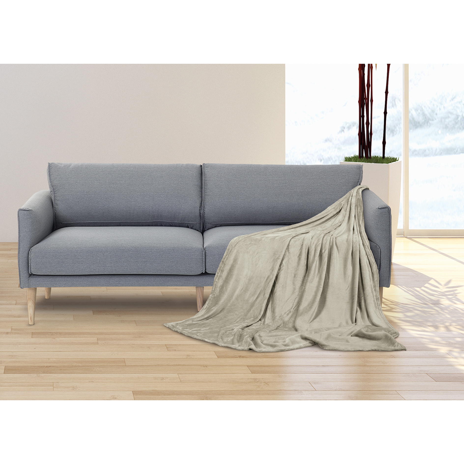 homara Flanelldecke - nude - 140x200 cm
