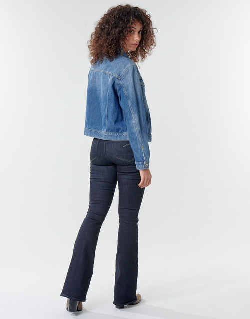 G-Star Raw - 3301 Straight Dnm Jkt Wmn - Faded shore