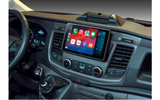 Pioneer SPH-EVO98DAB-C-T Mediacenter passend für Ford Transit mit Radiovorbereitung oder 1 DIN Radio