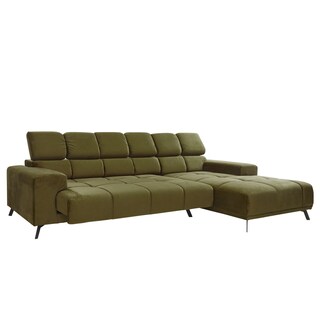 Ecksofa BECKY grün